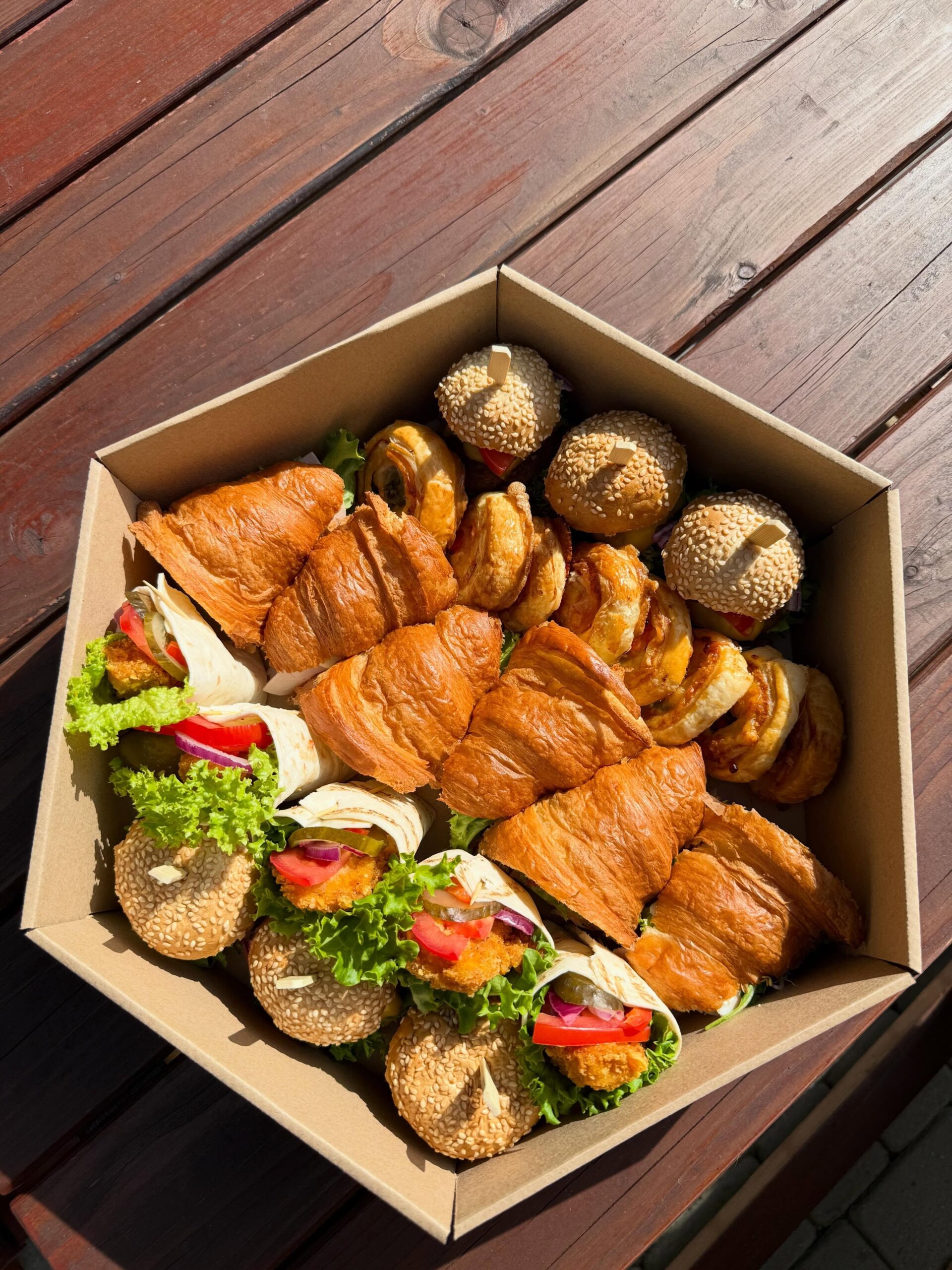 Box Mini Party 25 sztuk przekąsek